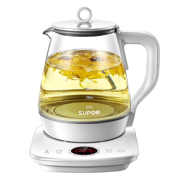 适用苏泊.尔养生壶多功能智能水壶1.5升大容量多段保温玻璃电茶壶